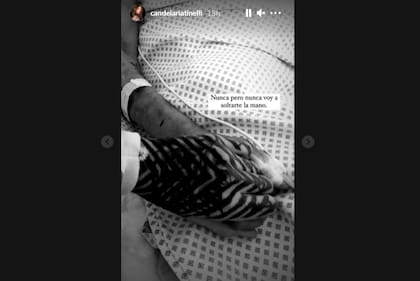 Candelaria Tinelli aseguró que jamás soltará la mano de su madre en otro posteo de sus redes