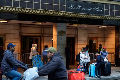 El Hotel Roosevelt sirvió como centro de albergue para más de 173.000 inmigrantes y solicitantes de asilo