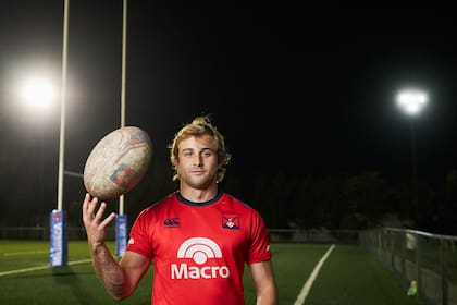 Francisco Jorge, rugbier de Pucará y ex de Pumas 7s, que el año pasado sufrió un golpe grave en la cabeza, estuvo internado unos 20 días y este fin de semana volvió a jugar en la preintermedia A del club