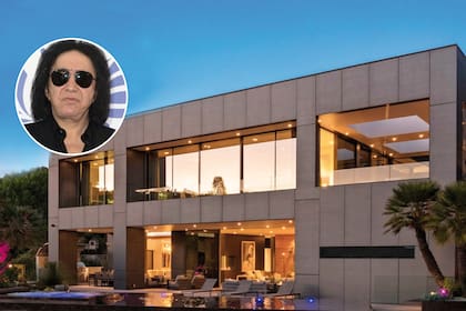 Gene Simmons, el bajista de Kiss, vende su casa de Beverly Hills