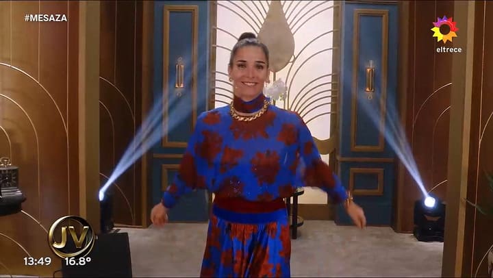 El look de Juana Viale para este domingo 1 de junio