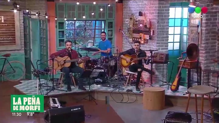 Debutó en La Peña de Morfi: Diego Leuco reveló la advertencia que le hizo la producción antes de comenzar el programa