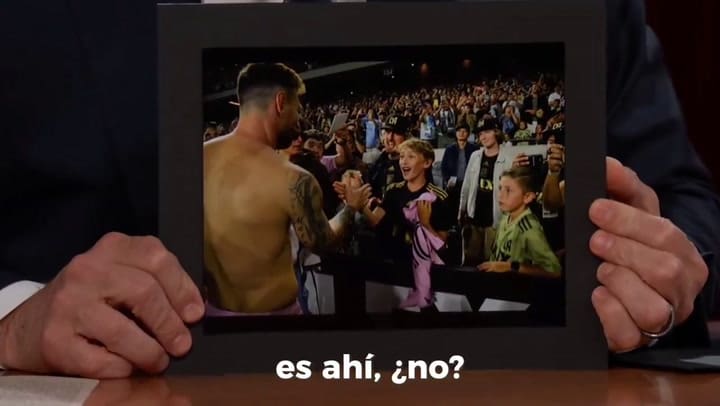 La anécdota de Owen Wilson con Messi