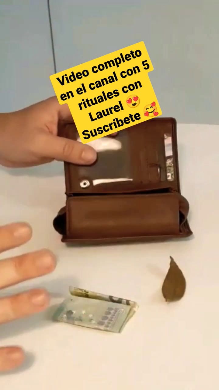 Ritual con laurel para atraer el dinero