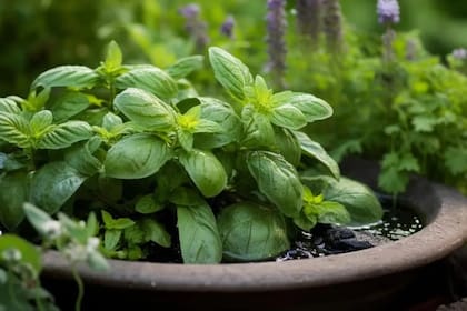 La albahaca también contiene múltiples beneficios para la salud.