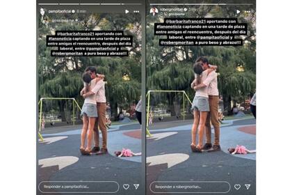 La modelo y el político compartieron la foto en cuestión en sus redes sociales