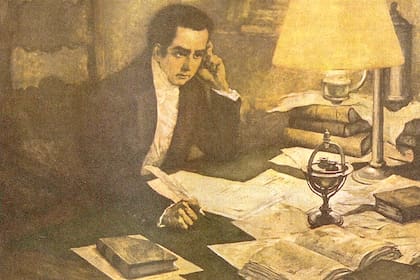 Mariano Moreno, uno de los principales impulsores de la Revolución de Mayo