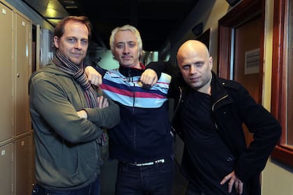 Matías Martin, Andy Kusnetzoff y Sebastian Wainraich, tres voces y tres caras de Metro