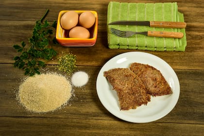 Milanesa de nalga tierna por dentro y crocante por fuera
