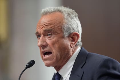 Robert F. Kennedy Jr., el secretario de Salud y Servicios Humanos de Donald Trump (AP Foto/J. Scott Applewhite)